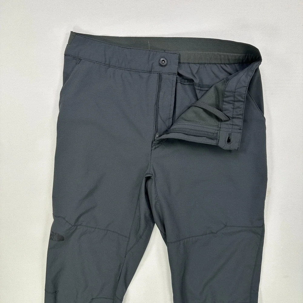 The North Face Hiking Pants Mens 30x29 Gray Stretch Outdoor Trail Softshell